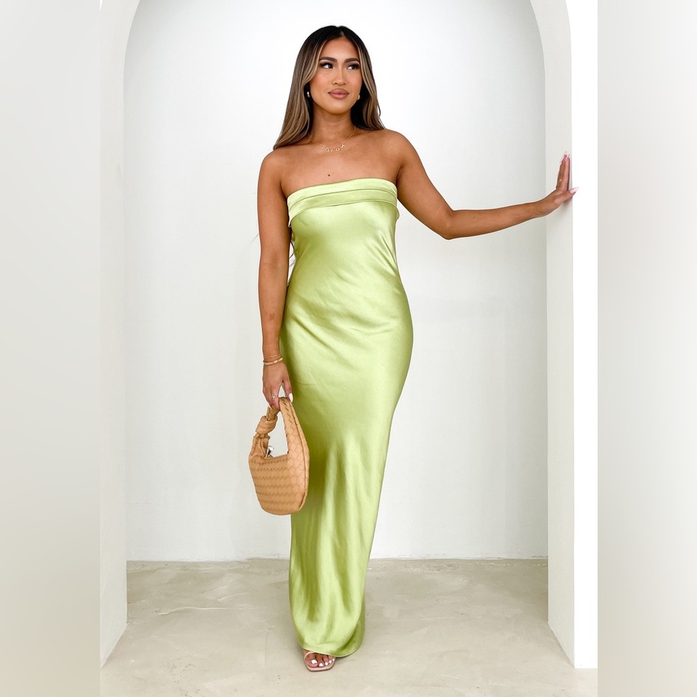 Hussh & Co Jammie Midi Dress - Green